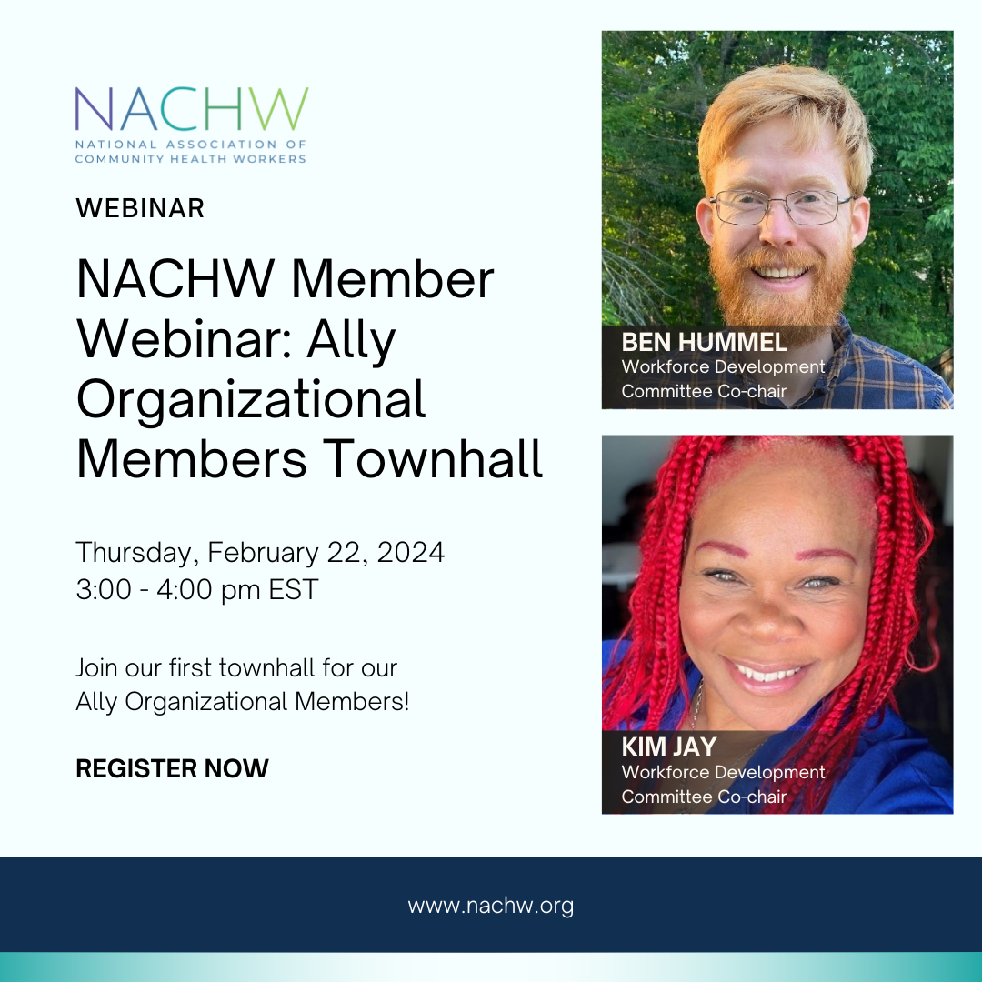 NACHW Members Webinar: Ally Organizational Members Townhall