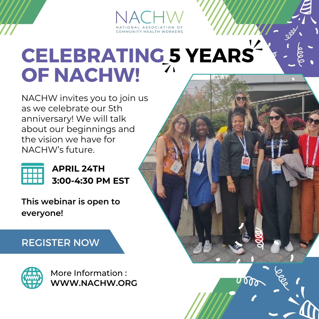 NACHW Webinar: Celebrating Our Five Year Anniversary and Envisioning the Future